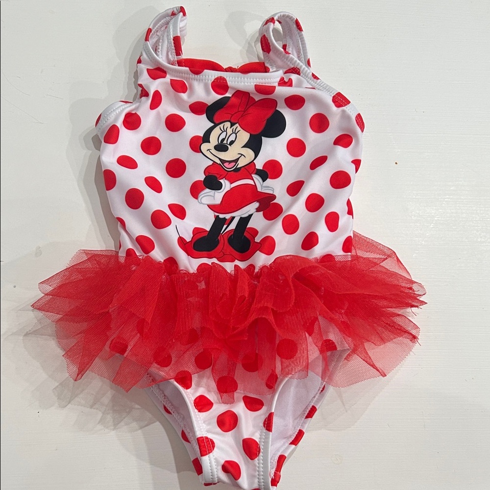 Disney Minnie Mouse Swimsuit 18 months